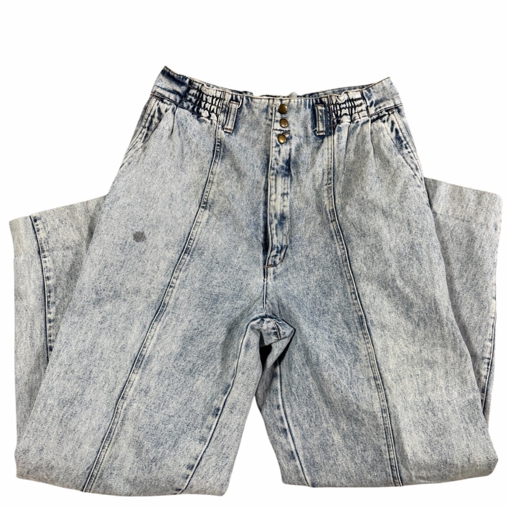 VTG High Rise Acid Wash Jeans